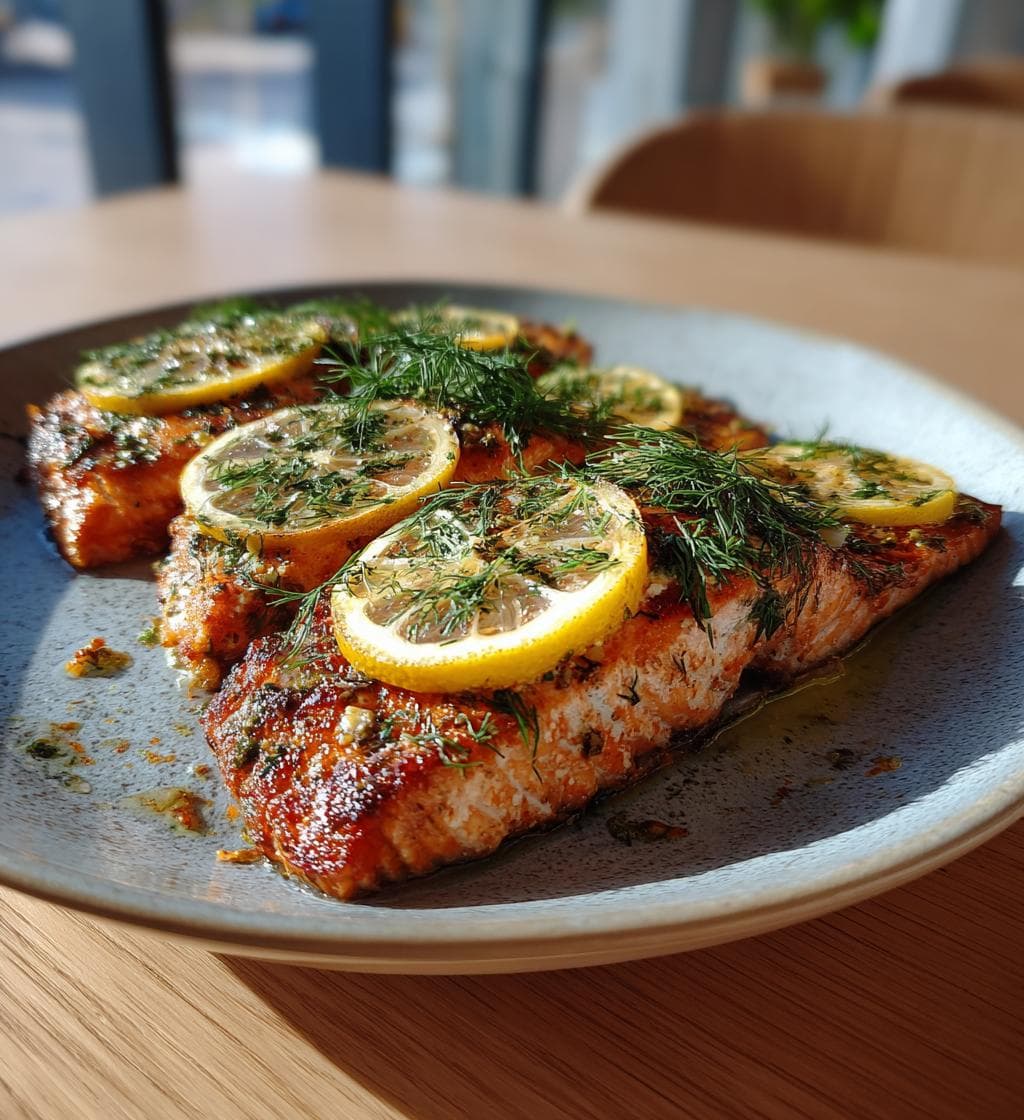 Grillad Lax med Citron och Dill – En Svensk Klassiker